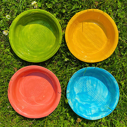 Ceramiczne miseczki pastelowe